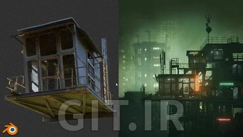 Creating A Cyberpunk Scene In Blender step-by-step
