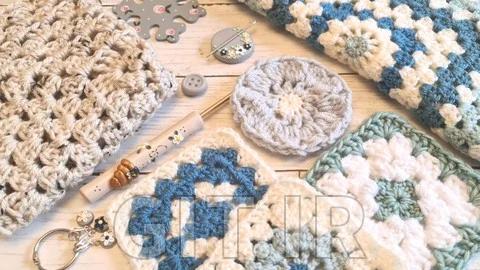Crochet Pattern Granny Square - the easiest ever