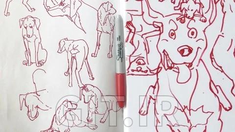 Draw Dogs With or Without Reference