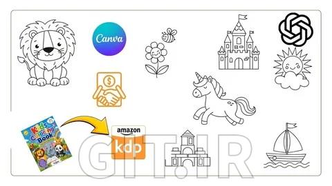 Edit Create and sell kids coloring book using free AI Tools