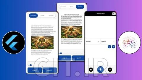 Flutter & NLP: Build Text, Audio & Documents Translation App