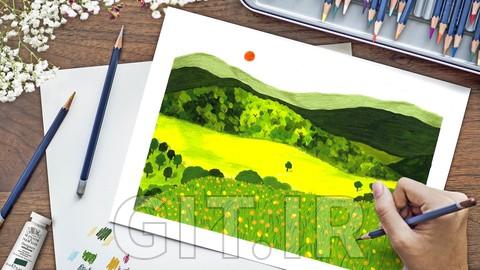 Gouache Landscapes for Beginners: Unlock your creative style