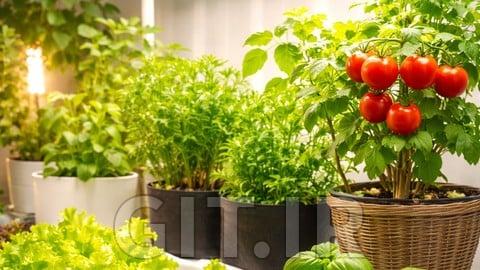 Indoor Gardening 101 - Grow Food Year-round with LED Lights