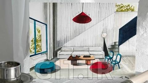 Interior Design Sketching With Markers