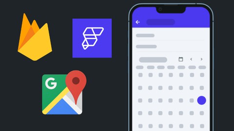 Learn Flutterflow. Build an Events App with Google Maps.