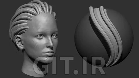 Make Your Very Own Custom Hair Brush And Hairstyle In Zbrush