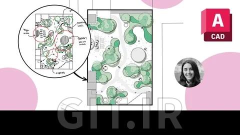 Master AutoCAD for Landscape Architects: Sketch- Design Plan