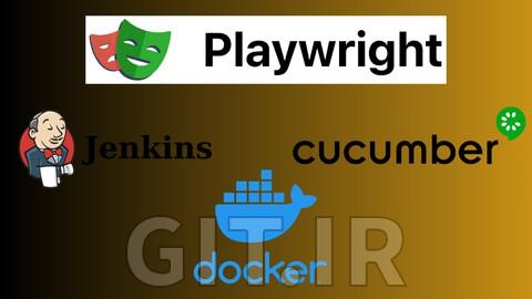 Master Playwright V1.38 + Docker, Cucumber, Jenkins - Oct'23