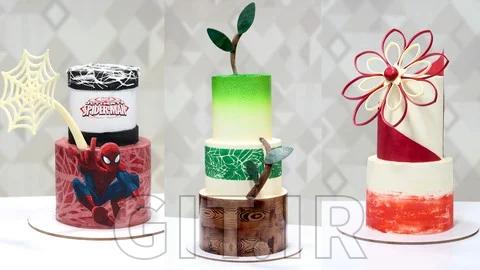 master the art of buttercream cake design !! the best ever