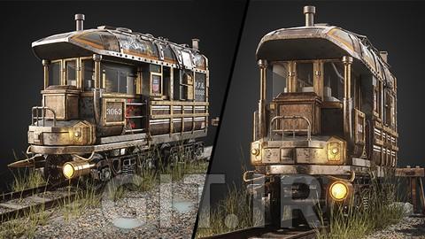 Mastering 3D: Modeling, Unwrapping, and Texturing a Train