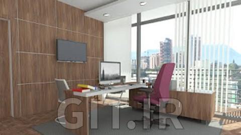 Revit Arch. : Modeling & Rendering Interior office project