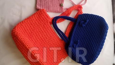 Learn how to crochet bags for beginners