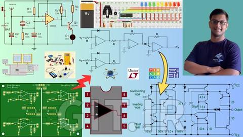 Opamp Projects: Design & Simulate on Proteus & LTSpice