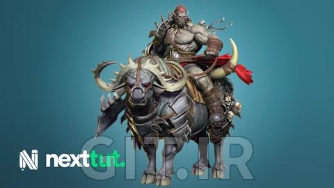Orc Rider and Bull Creature Creation in Zbrush
