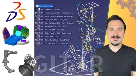 Parametric Design with CATIA, Theory and Practice.