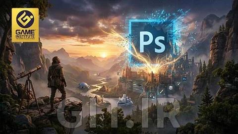 Photoshop Matte Painting: AI + Stock Asset Workflow