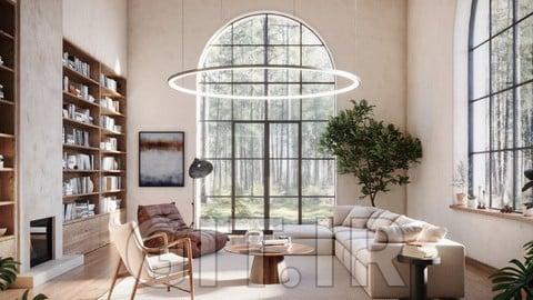 Professional Interior Visualization - 3ds Max + Corona