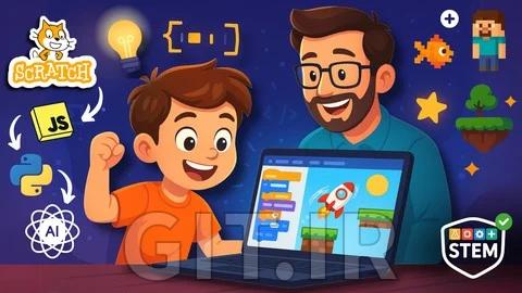 Coding for Kids: Code in Scratch, HTML, Python & AI + More