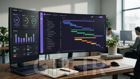 Project Management with Gantt Charts Using ClickUp