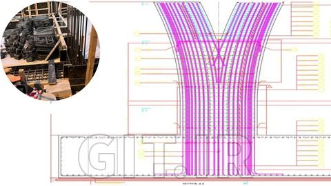 Quantity Surveying - Bar bending Schedule of Bridge Pier