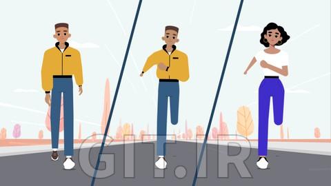 Rigging & Animation from the Front View in After Effects