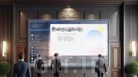 Starting with Digital Signage.