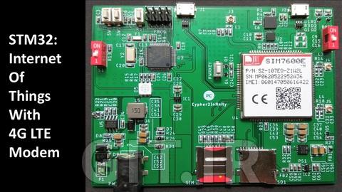 STM32 : Internet Of Things with 4G LTE Modem - Hardware