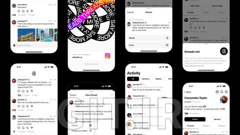 SwiftUI Threads Clone | iOS 17 | Firestore | async/await