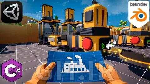 The Ultimate UNITY 3D & BLENDER Factory Game Course || 2026