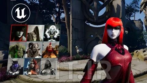 Unreal Engine Character Select