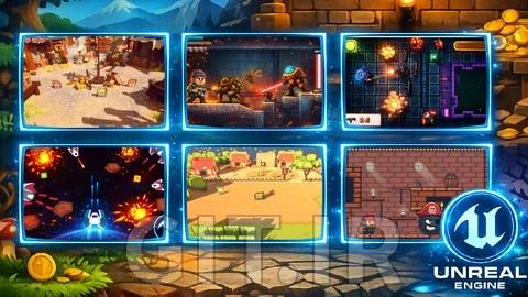 Unreal Engine 5 2D Masterclass: Build 5 Complete Games