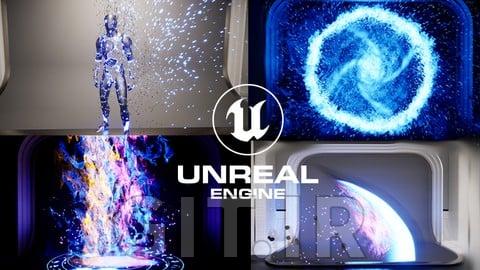 Unreal Engine 5: One Course Solution For Niagara VFX