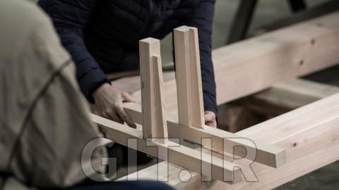 How to Make Stilts of Shiguchi by Japanese woodworking