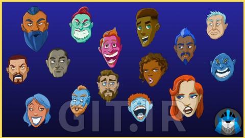 Very Simple Cartoon Workshop : Drawing cartoon faces