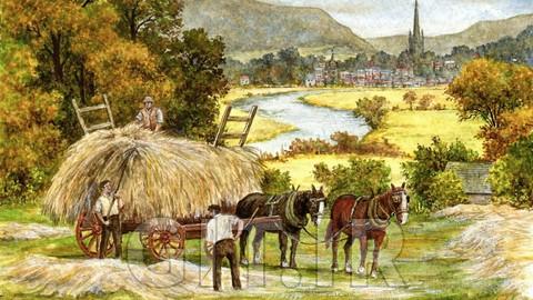 How to Paint Realistic Watercolor - Quinton's Ross on Wye