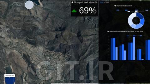Web Scraping and Mapping Dam Levels in Python and Leaflet
