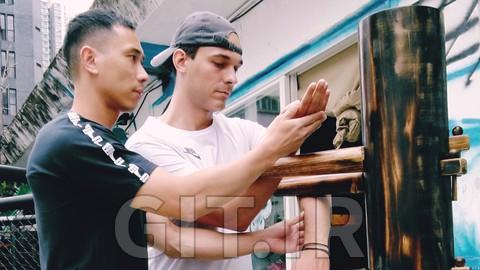 Wing Chun Wooden Dummy (Dummy)  fourth form