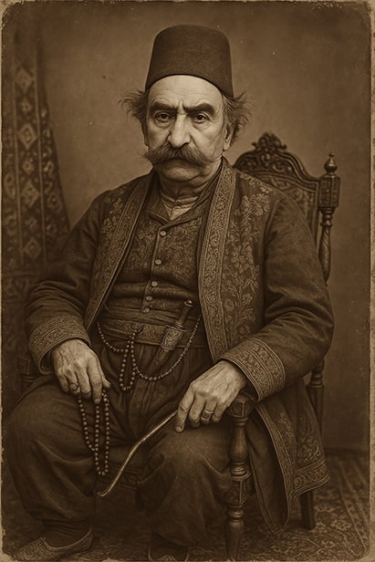 Qajar Portrait Prompt