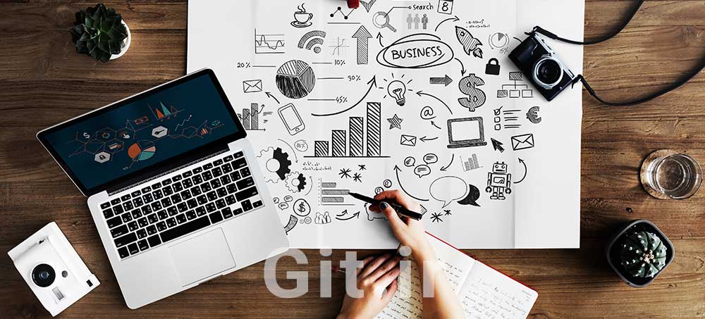 Concept of digital marketing and business growth