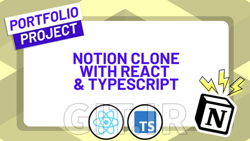 Build a Notion Clone with React and TypeScript