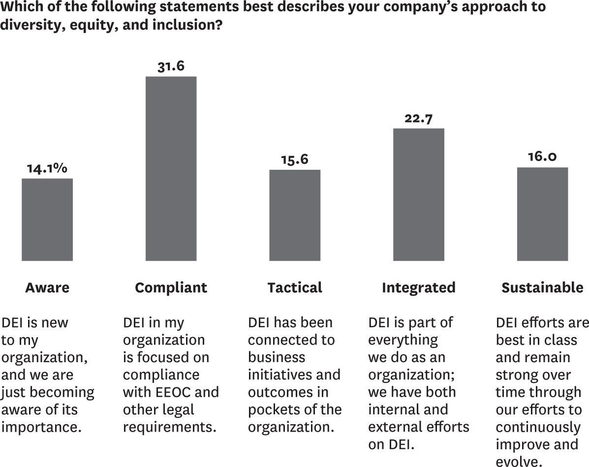 A snapshot of companies’ DEI progress