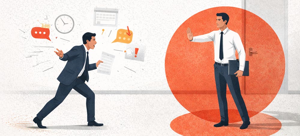 Fending Off a Colleague Who Keeps Wasting Your Time
